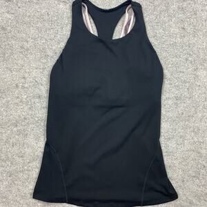 Fabletics tank top women’s‎ XS Boost Built-In Bra Moisture-Wicking racer lace